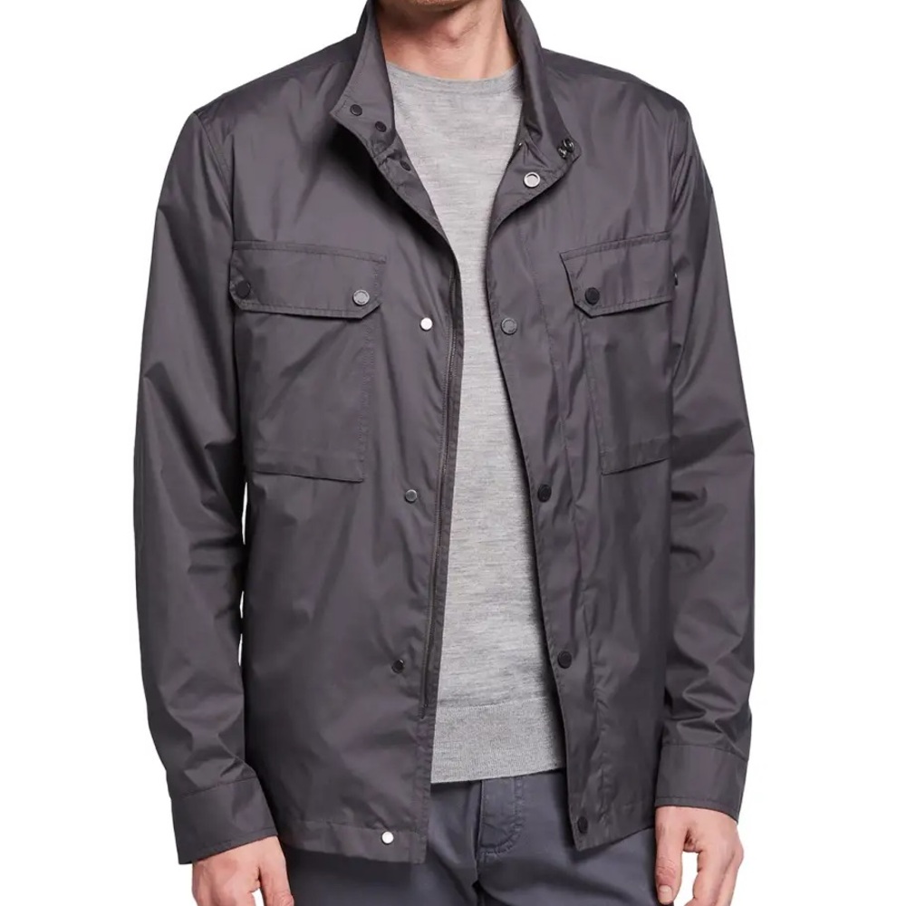 ZEGNA
Men's Microfiber Safari Jacket